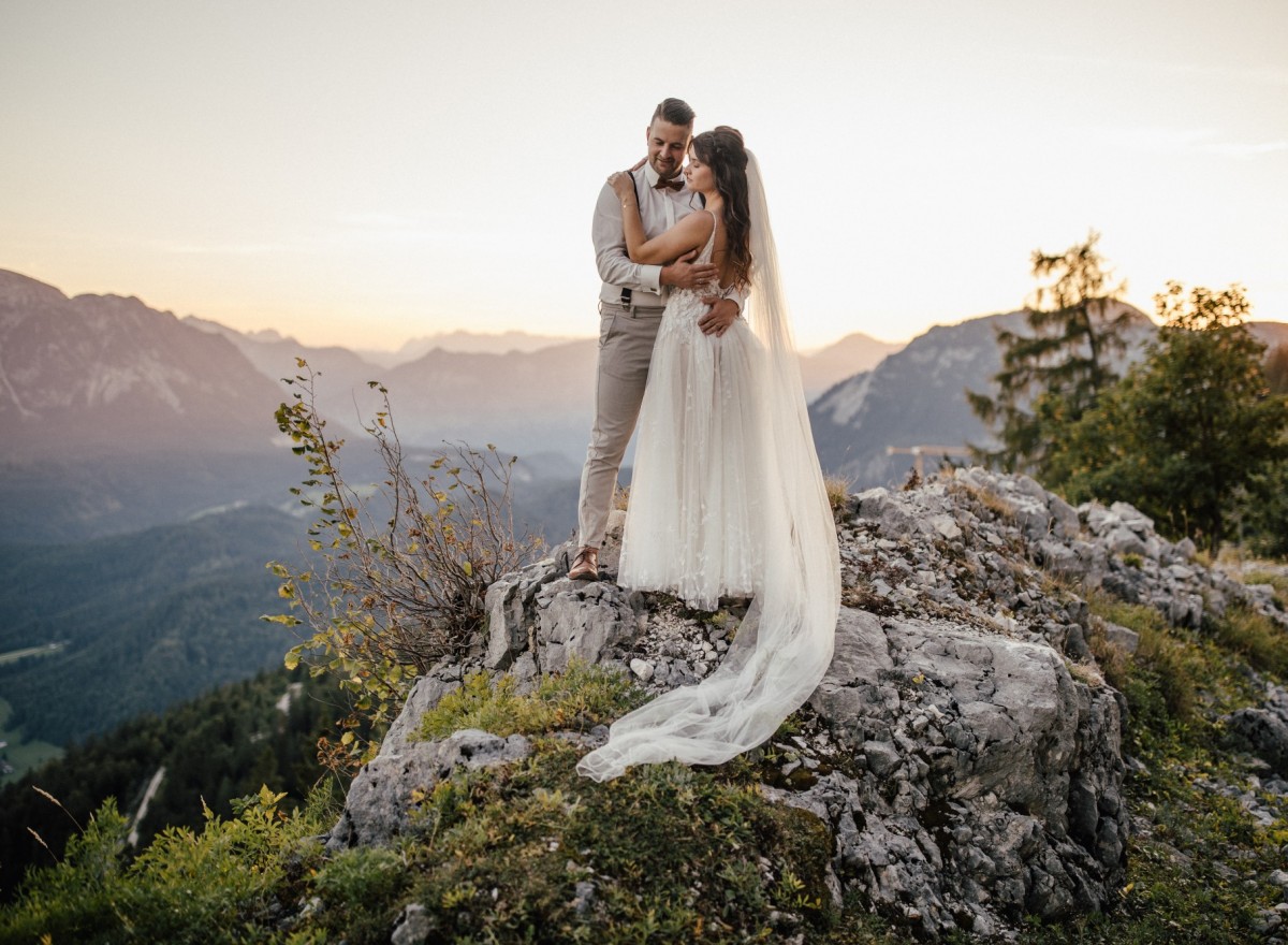 Afterweddingshooting am Loser in Bad Aussee
