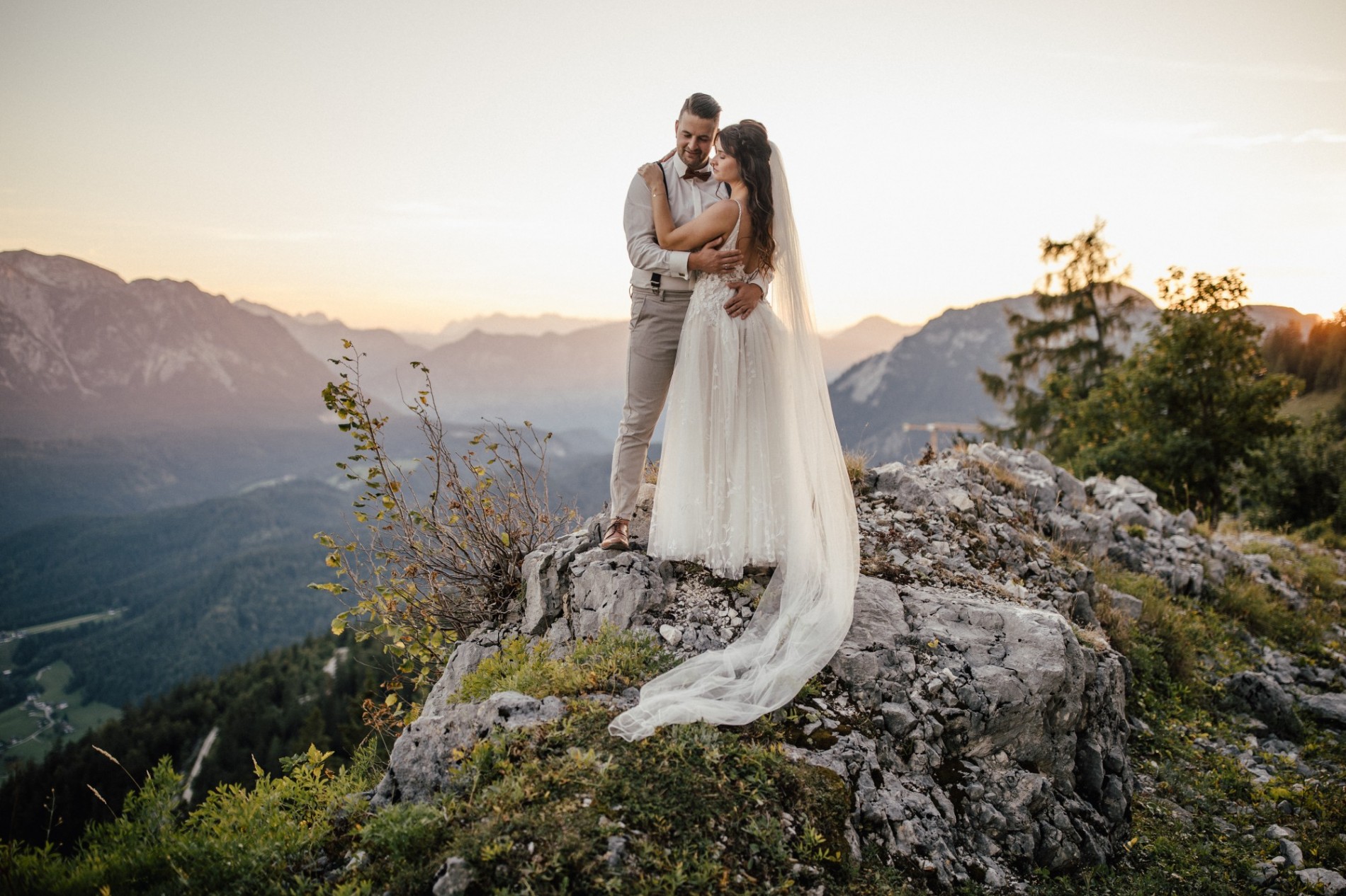 Afterweddingshooting am Loser in Bad Aussee